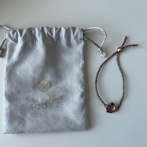 Kendra Scott Vanessa Rose Gold Friendship Bracelet